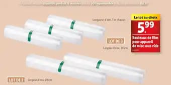 Promotion Exclusives de 18
            
        
        Rouleaux : Découvrez l'Offre incontournable