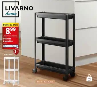 Promotion Exclusives de 1
Desserte à roulettes : Découvrez l'Offre incontournable