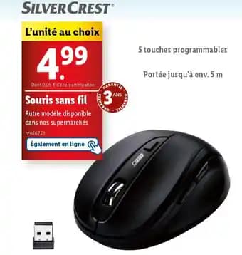 SILVERCREST® Souris sans fil