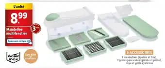 Promotion Exclusives de 2
            
        
        Mandoline : Découvrez l'Offre incontournable