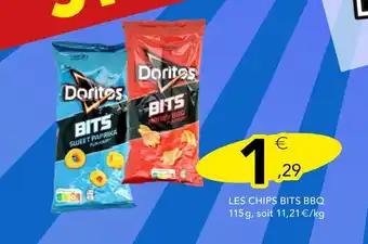 DORITS Les chips bits bbq