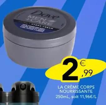 DOVE La crème corps nourrissante 250 ml