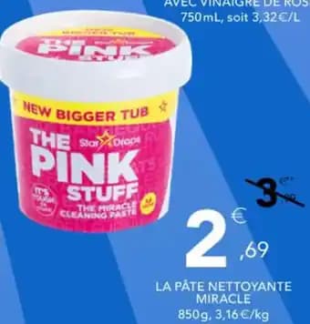 THE PINK STUFF La pâte nettoyante miracle 850 g