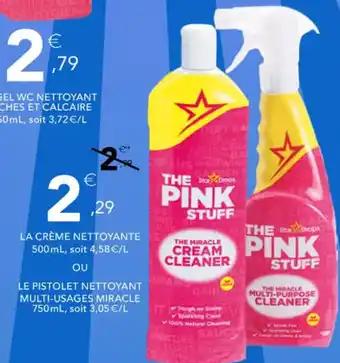 THE PINK STUFF La crème nettoyante