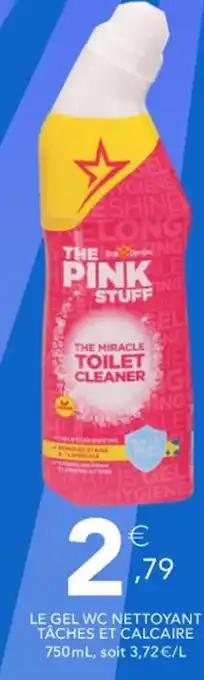THE PINK STUFF Le gel wc nettoyant tâches et calcaire