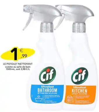 CIF Le pistolet nettoyant 1500 ml