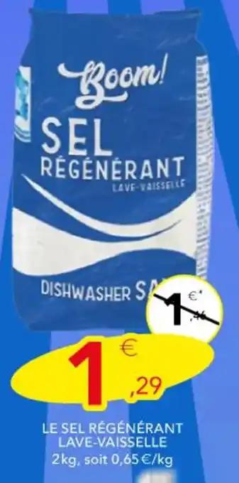 BOOM Le sel régénérant lave-vaisselle 2 kg