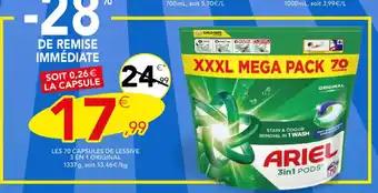 Promotion Exclusives de 1
Ariel original : Découvrez l'Offre incontournable