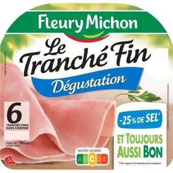 FLEURY MICHON Jambon Le Tranché Fin