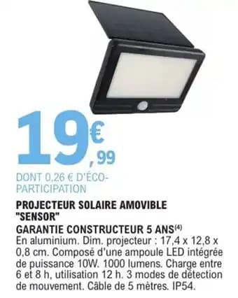 Promotion Exclusives de 7
Solaire : Découvrez l'Offre incontournable