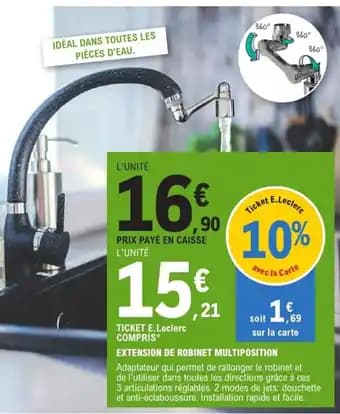 Promotion Exclusives de 7
Robinet : Découvrez l'Offre incontournable