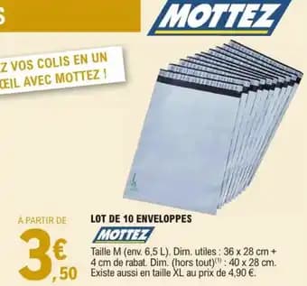 Promotion Exclusives de 4
Enveloppes : Découvrez l'Offre incontournable