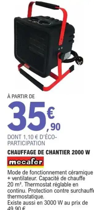Promotion Exclusives de 14
Chauffage : Découvrez l'Offre incontournable