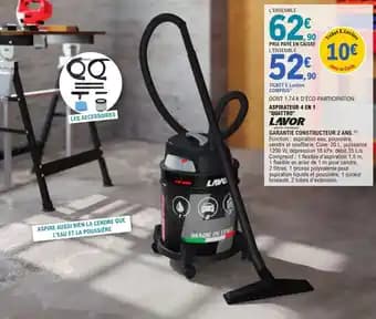 LAVOR Aspirateur 4 en 1 "quattro"