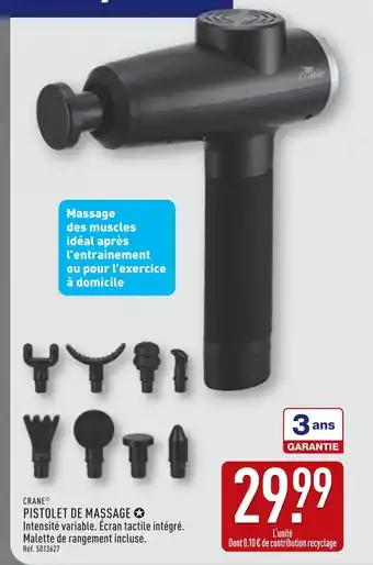 Promotion Exclusives de 2
Pistolet de massage : Découvrez l'Offre incontournable