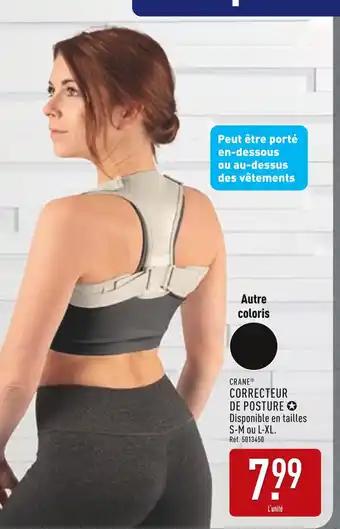 CRANE Correcteur de posture