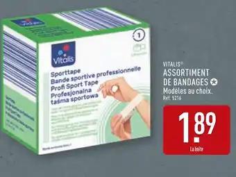 Vitalis Assortiment de bandages