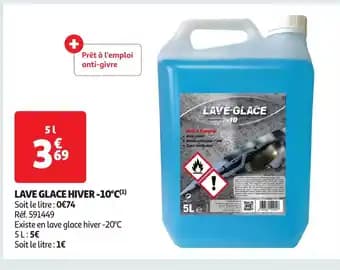 Promotion Exclusives de 21
Lave-glace : Découvrez l'Offre incontournable