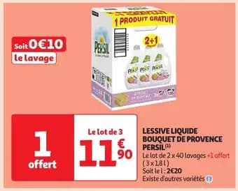 PERSIL Lessive liquide bouquet de provence