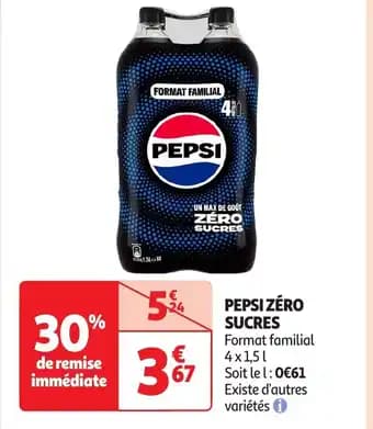 Promotion Exclusives de 3
Pepsi : Découvrez l'Offre incontournable