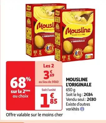 Mousline l'originale 650 g