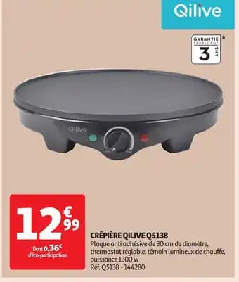QILIVE Crêpière qilive q5138