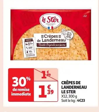 Promotion Exclusives de Crêpes de landerneau : Découvrez l'Offre incontournable
