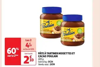 Promotion Exclusives de 36
À tartiner : Découvrez l'Offre incontournable