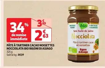 Promotion Exclusives de 7
Nocciolata : Découvrez l'Offre incontournable