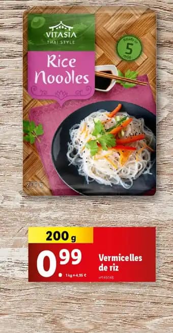 Promotion Exclusives de 6
Vermicelles : Découvrez l'Offre incontournable