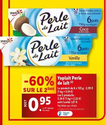 Promotion Exclusives de 18
Yoplait : Découvrez l'Offre incontournable