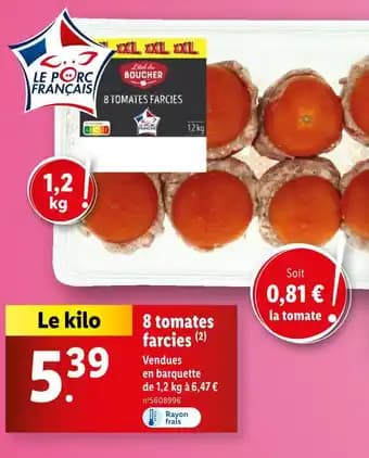 Promotion Exclusives de 2
Tomates farcies : Découvrez l'Offre incontournable