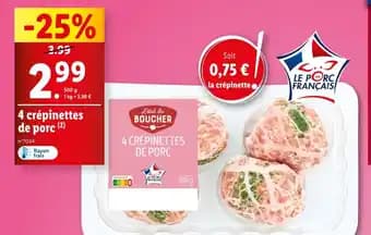Promotion Exclusives de 87
De porc : Découvrez l'Offre incontournable
