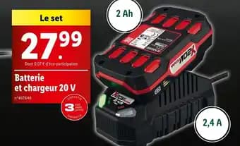 Promotion Exclusives de 8
Batterie et chargeur : Découvrez l'Offre incontournable