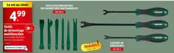 Parkside Outils de démontage multifonction