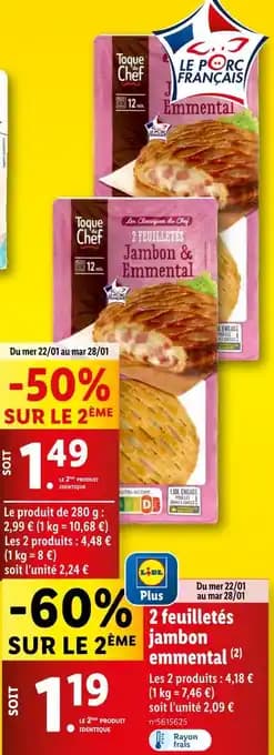Promotion Exclusives de 4
Feuilletés : Découvrez l'Offre incontournable