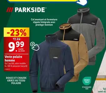 PARKSIDE Veste polaire homme