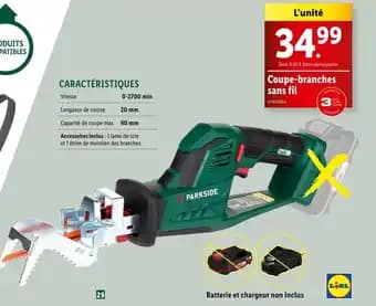 Promotion Exclusives de 5
Coupe branches : Découvrez l'Offre incontournable