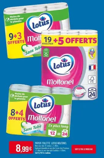 Promotion Exclusives de 1
Lotus moltonel : Découvrez l'Offre incontournable