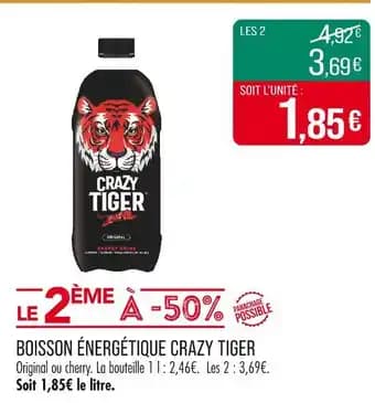 Promotion Exclusives de 1
Crazy tiger : Découvrez l'Offre incontournable
