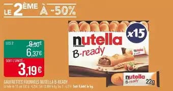 Promotion Exclusives de 15
Gaufrettes : Découvrez l'Offre incontournable