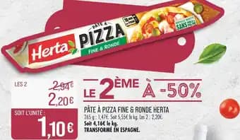 Promotion Exclusives de 1
Pâte fine : Découvrez l'Offre incontournable