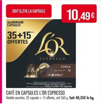 Promotion Exclusives de 38
Capsules : Découvrez l'Offre incontournable