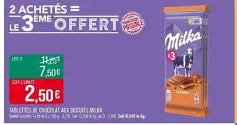 Promotion Exclusives de 8
Tablettes chocolat : Découvrez l'Offre incontournable