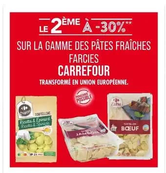 Promotion Exclusives de 6
Pâtes fraîches : Découvrez l'Offre incontournable