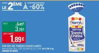 Promotion Exclusives de 8
Pain mie : Découvrez l'Offre incontournable