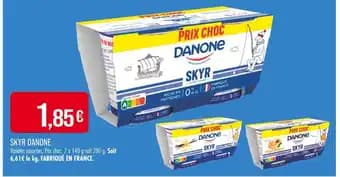 Promotion Exclusives de 2
Danone skyr : Découvrez l'Offre incontournable