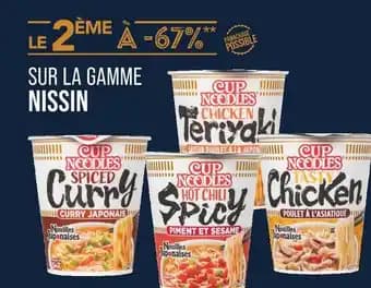 Promotion Exclusives de 3
Nissin : Découvrez l'Offre incontournable