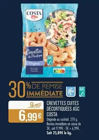 Promotion Exclusives de 4
Costa : Découvrez l'Offre incontournable