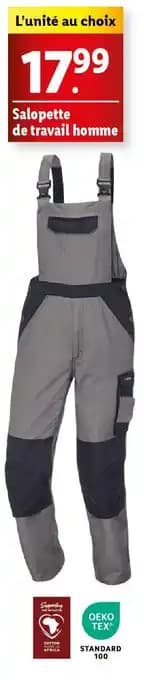 Promotion Exclusives de 6
Salopette de travail : Découvrez l'Offre incontournable